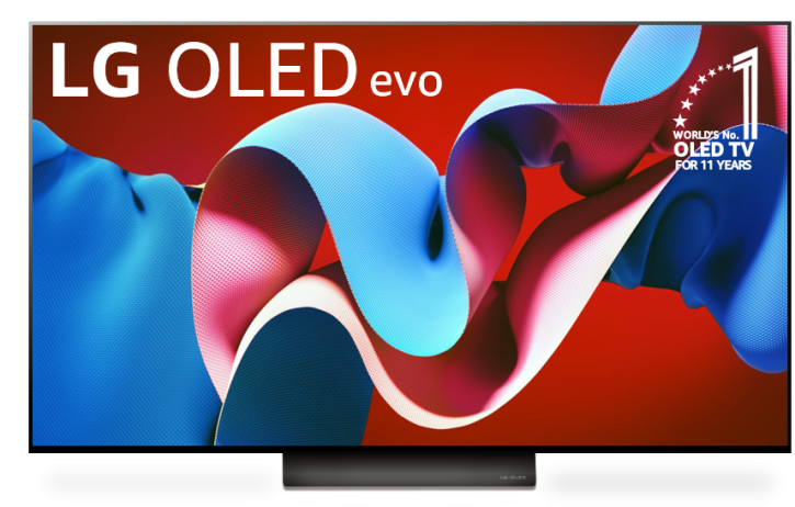LG OLED55C46LA 55 Zoll 4K UHD Smart TV Modell 2024, Single Tuner schwarz