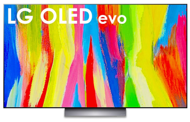 LG OLED65C26LA 65 Zoll 4K UHD Smart TV Modell 2022, weiÃŸ-grau