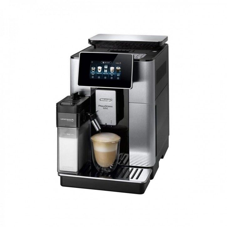 DeLonghi Kaffeevollautomat ECAM 610.74.MB PrimaDonna Soul, 1.450 Watt