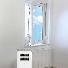 Window sealing for mobile air conditioning systems