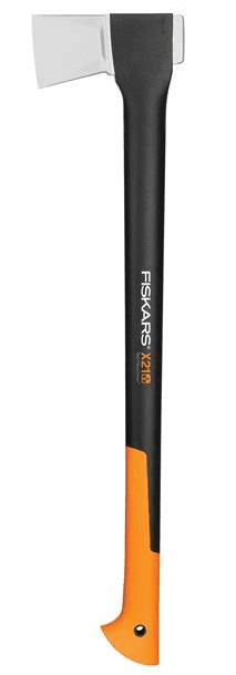 Fiskars X21 - L Spaltaxt, Axt/Beil, orange/schwarz 1015642