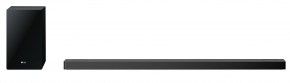 LG DSN9YG 5.1.2 Dolby AtmosÂ® Soundbar mit 520 Watt drahtloser Subwoofer